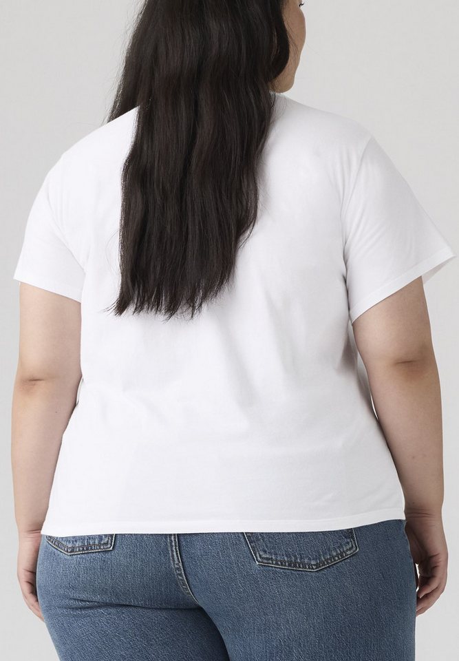 Levi's® Plus T-Shirt PL PERFECT TEE Applikation mit Glitzersteinen – Bild 5 von 5