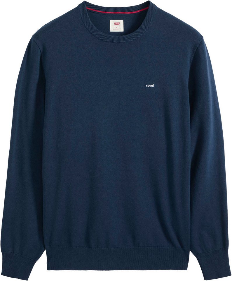 Levi's® Rundhalspullover LIGHTWEIGHT HM SWEATER Feingerippte Abschlüsse – Bild 5 von 5