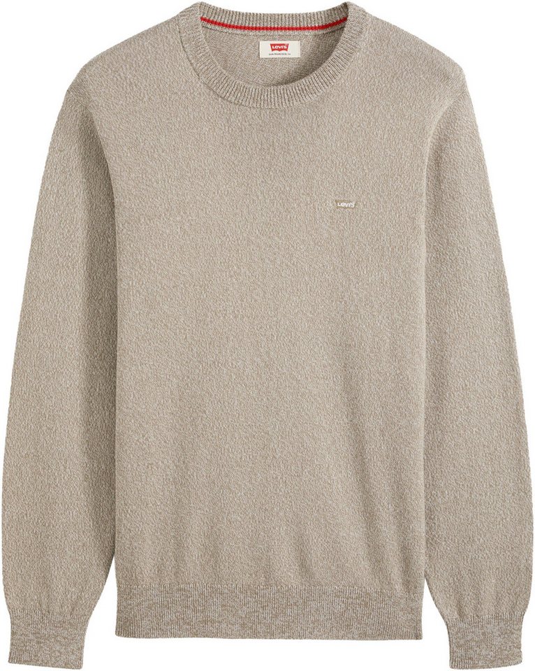 Levi's® Rundhalspullover LIGHTWEIGHT HM SWEATER Feingerippte Abschlüsse – Bild 5 von 5
