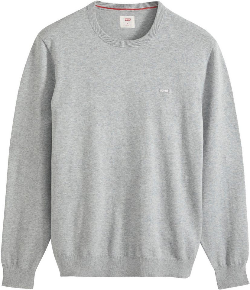 Levi's® Rundhalspullover LIGHTWEIGHT HM SWEATER Feingerippte Abschlüsse – Bild 5 von 5