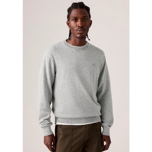 Levi's® Rundhalspullover LIGHTWEIGHT HM SWEATER Feingerippte Abschlüsse