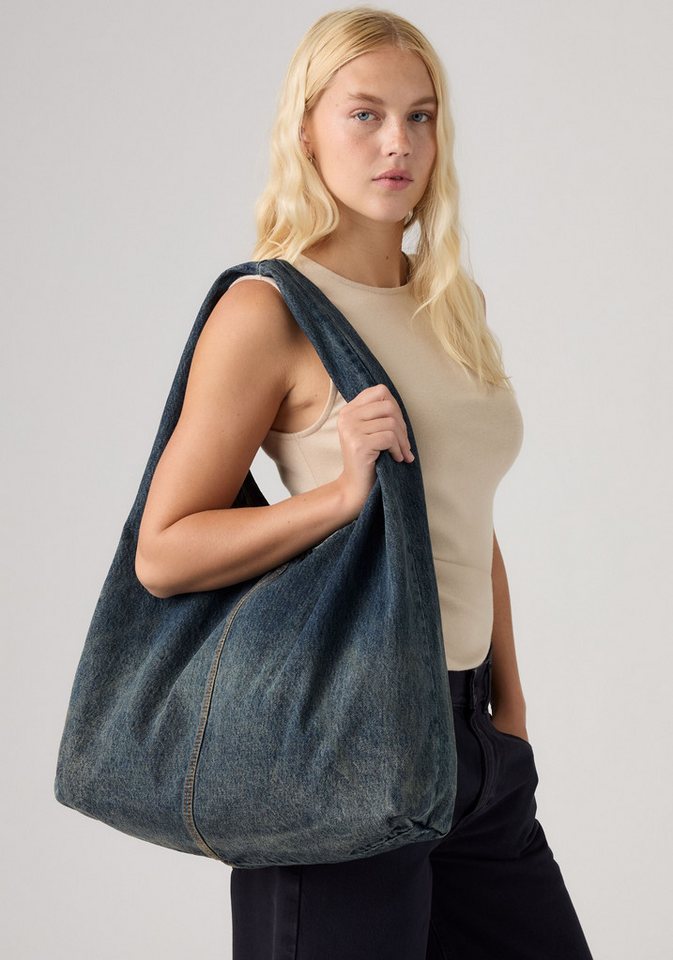 Levi's® Schultertasche EMERSON SHOULDER BAG, aus Baumwolldenim, lässiger Stil – Bild 4 von 4