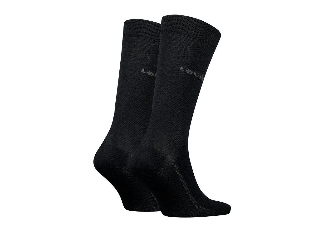 Levi's® Socken LEVIS REGULAR CUT TENCEL ORG CO (2 Paar) Feinstrick, schmales Rippenbündchen, elastisch – Bild 2 von 2