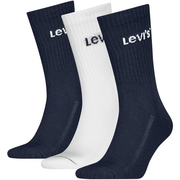 Levi's® Socken LEVIS UNI REGULAR CUT ORANGE TAB 3P (3 Paar)