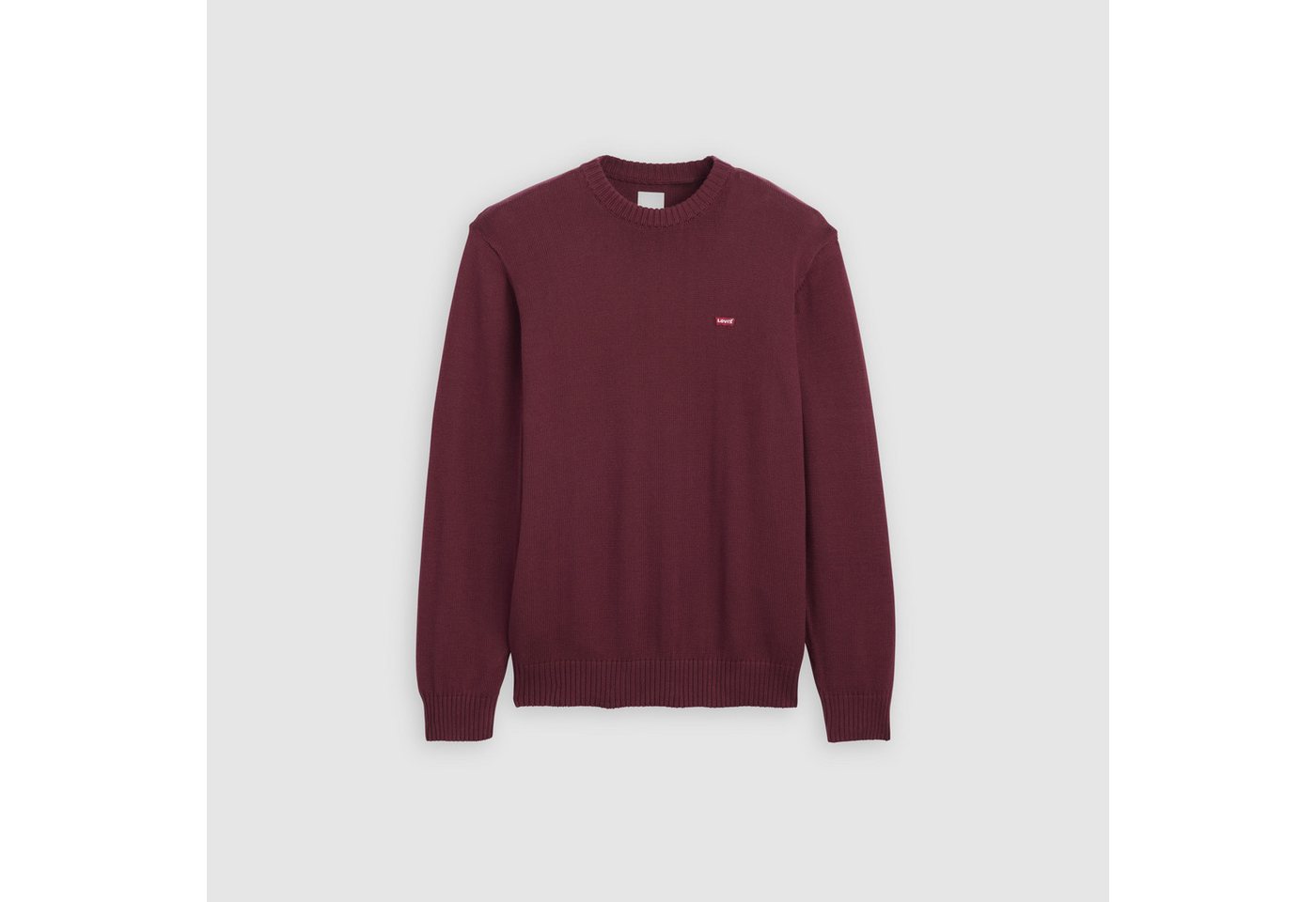 Levi's® Strickpullover CLASSIC HM SWEATER mit Logostickerei und aus reiner Baumwolle – Bild 5 von 5