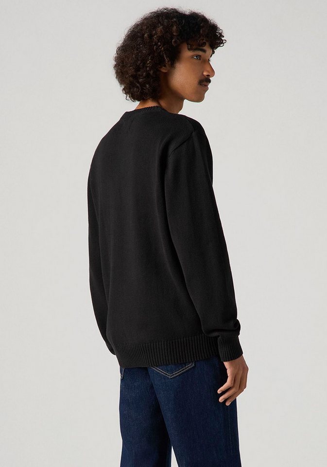Levi's® Strickpullover CLASSIC HM SWEATER mit Logostickerei und aus reiner Baumwolle – Bild 2 von 4