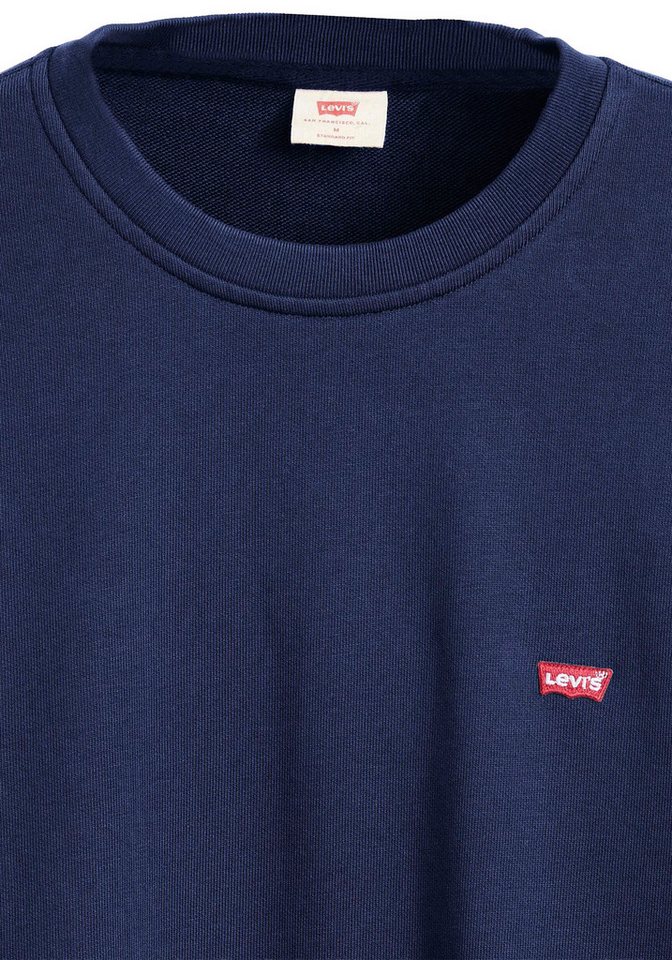 Levi's® Strickpullover CLASSIC HM SWEATER mit Logostickerei und aus reiner Baumwolle – Bild 4 von 4