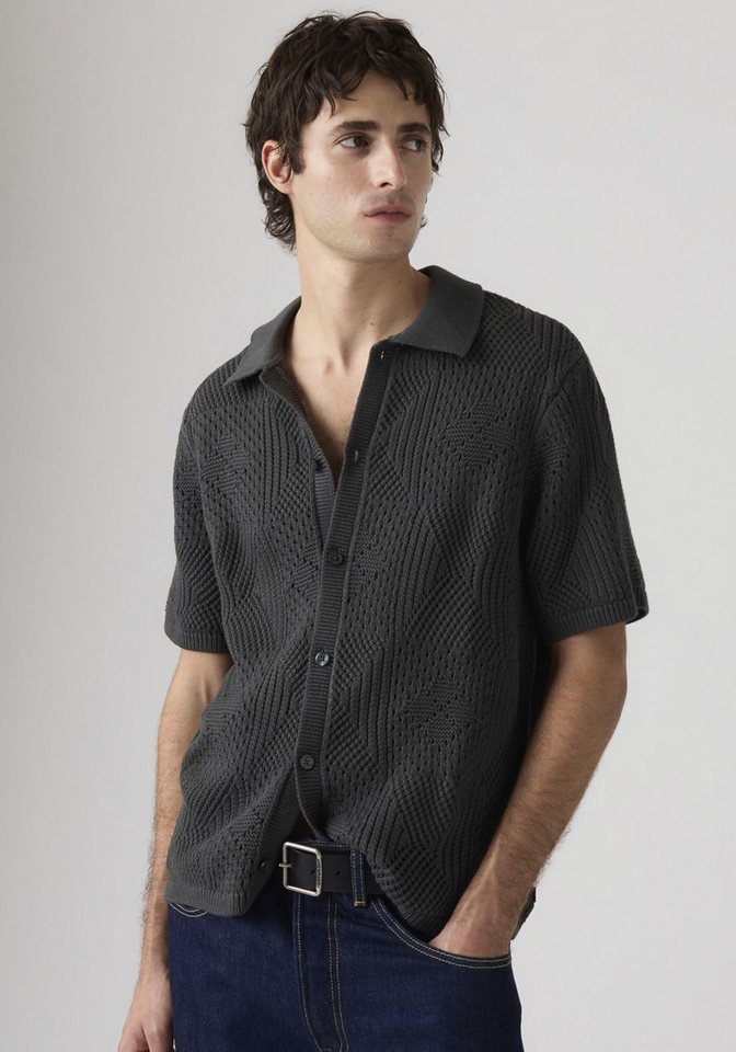 Levi's® Strickpullover SWEATER CAMP SHIRT mit Strickmuster – Bild 2 von 5