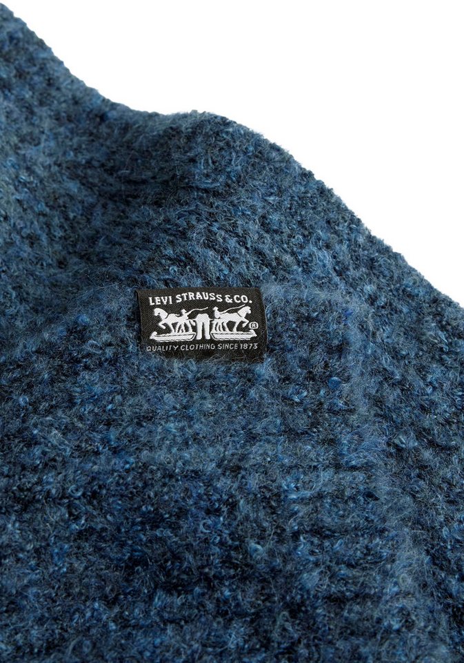 Levi's® Strickschal SUNSET SCARF, cosy Rippstrickschal, Baumwolle, One size – Bild 4 von 4