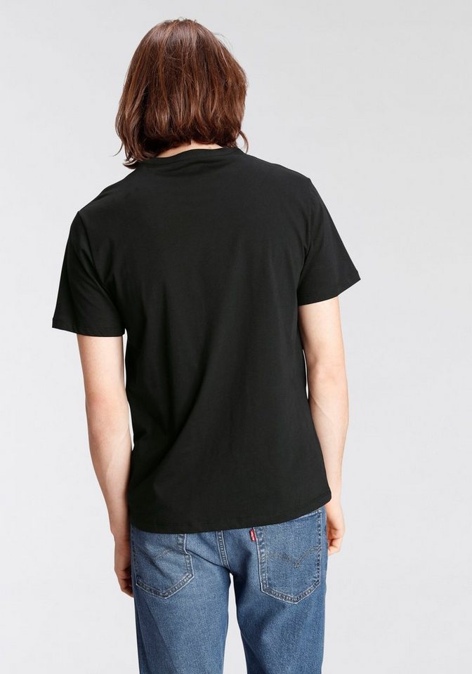 Levi's® T-Shirt Batwing Logo Tee mit Logo-Front-Print – Bild 2 von 5