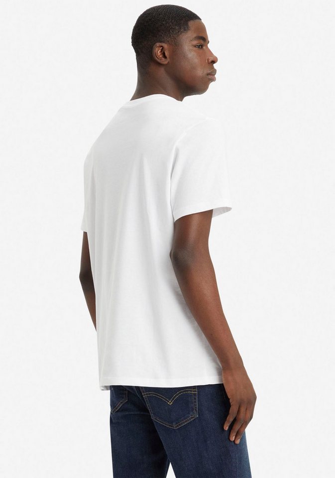 Levi's® T-Shirt Batwing Logo Tee mit Logo-Front-Print – Bild 4 von 5