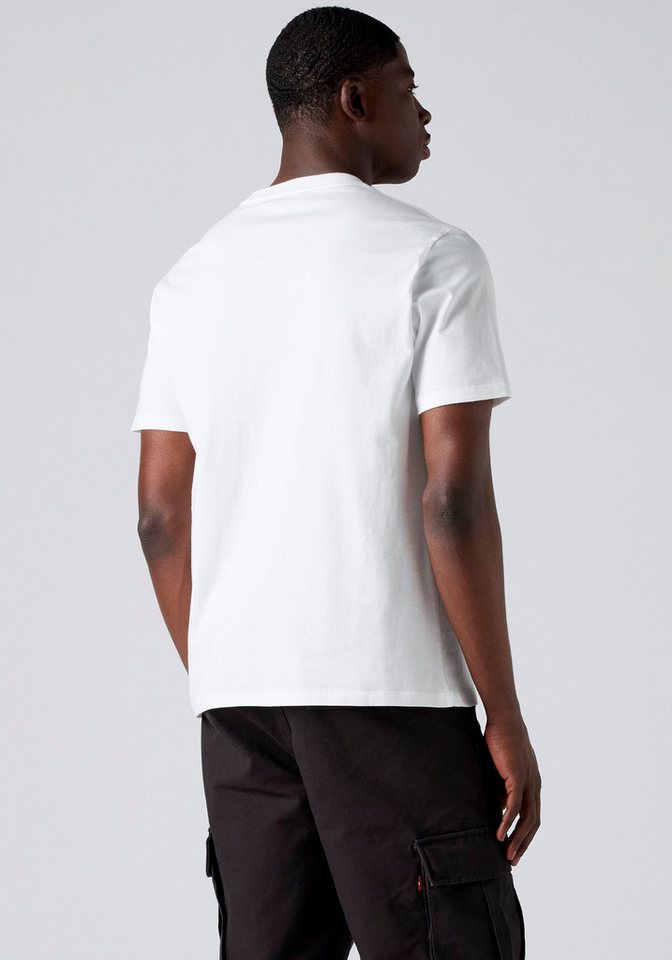 Levi's® T-Shirt Batwing Logo Tee mit Logo-Front-Print – Bild 5 von 5
