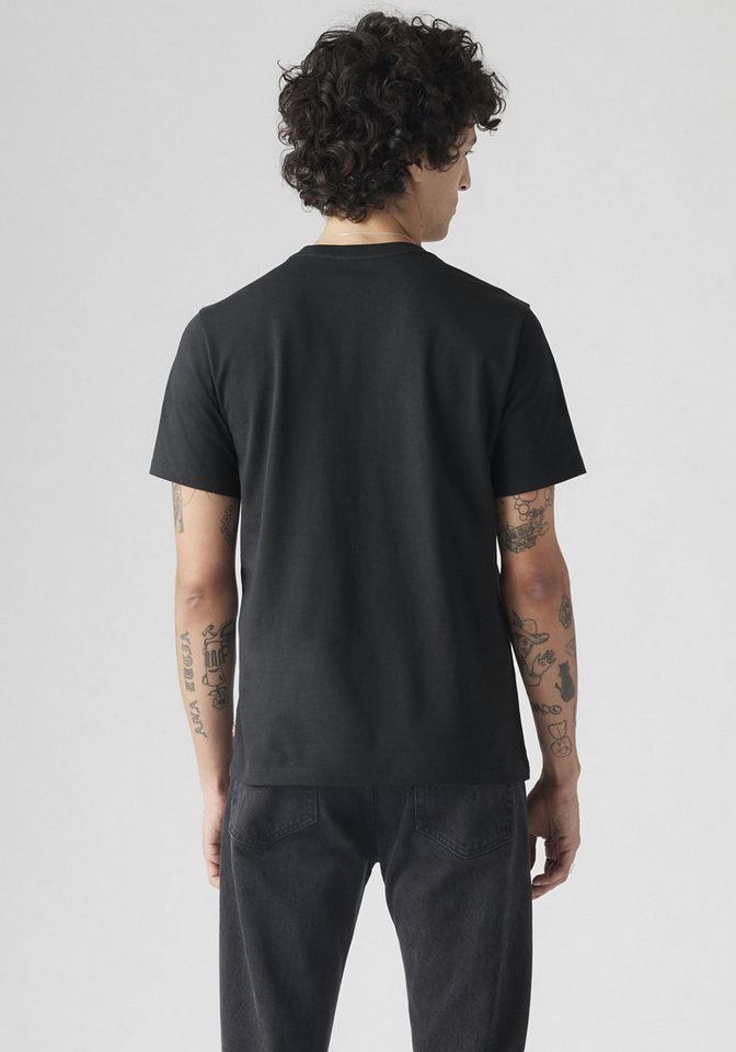 Levi's® T-Shirt Batwing Logo Tee mit Logo-Front-Print – Bild 2 von 4