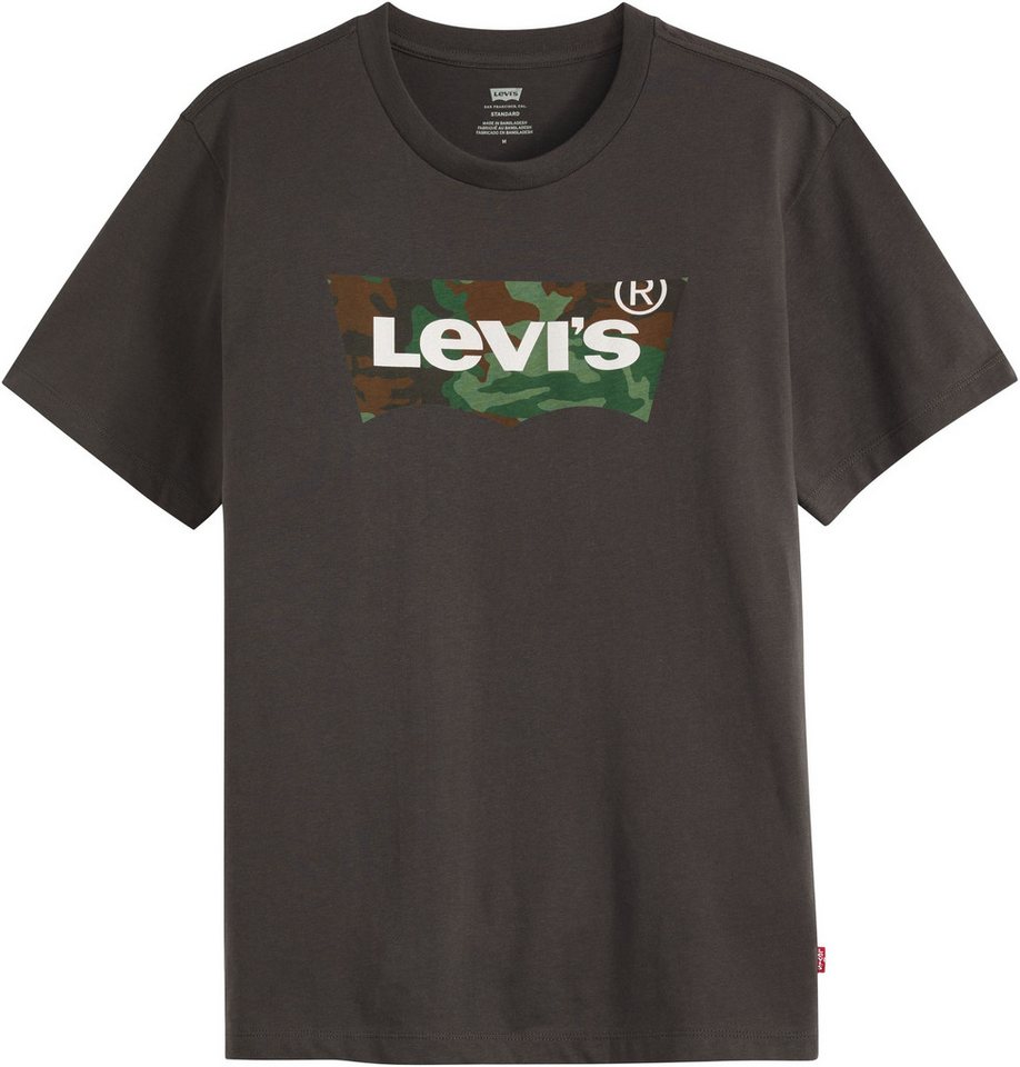 Levi's® T-Shirt Batwing Logo Tee mit Logo-Front-Print – Bild 3 von 4