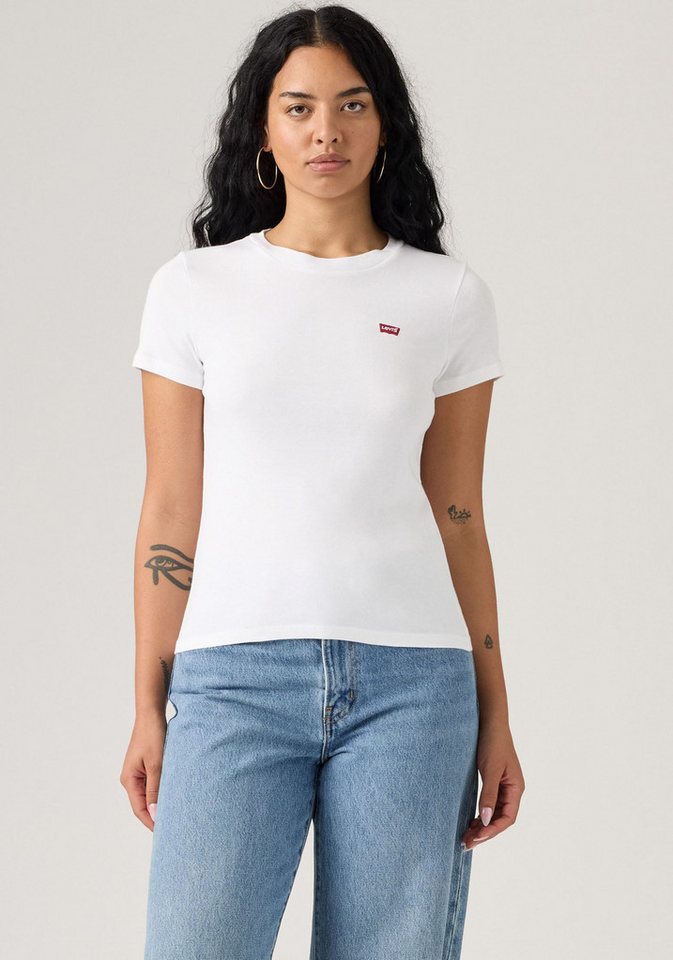 Levi's® T-Shirt Mini-Logo (Packung, 2-tlg) mit kleiner Markenlogo-Stickerei auf der Brust – Bild 2 von 4