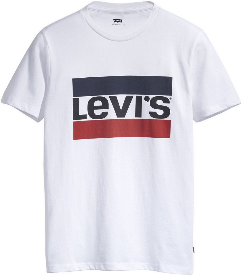 Levi's® T-Shirt mit großem Logoprint – Bild 4 von 5