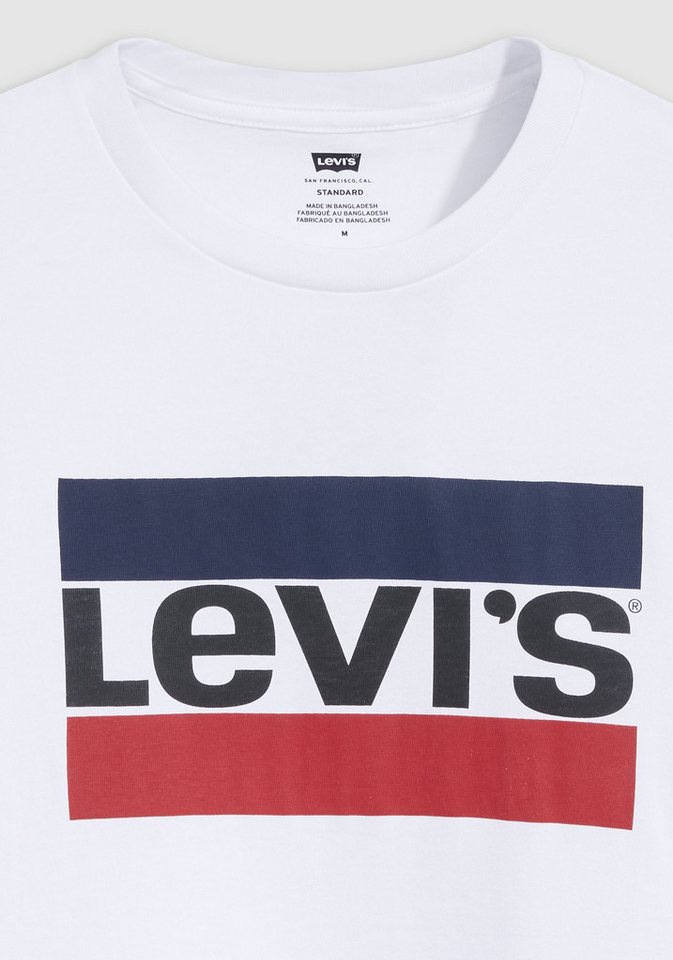 Levi's® T-Shirt mit großem Logoprint – Bild 5 von 5
