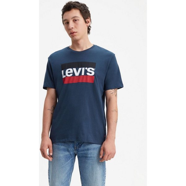 Levi's® T-Shirt mit großem Logoprint