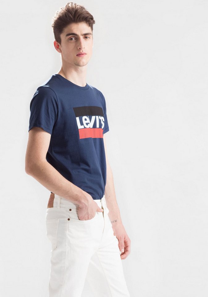 Levi's® T-Shirt mit großem Logoprint – Bild 2 von 5