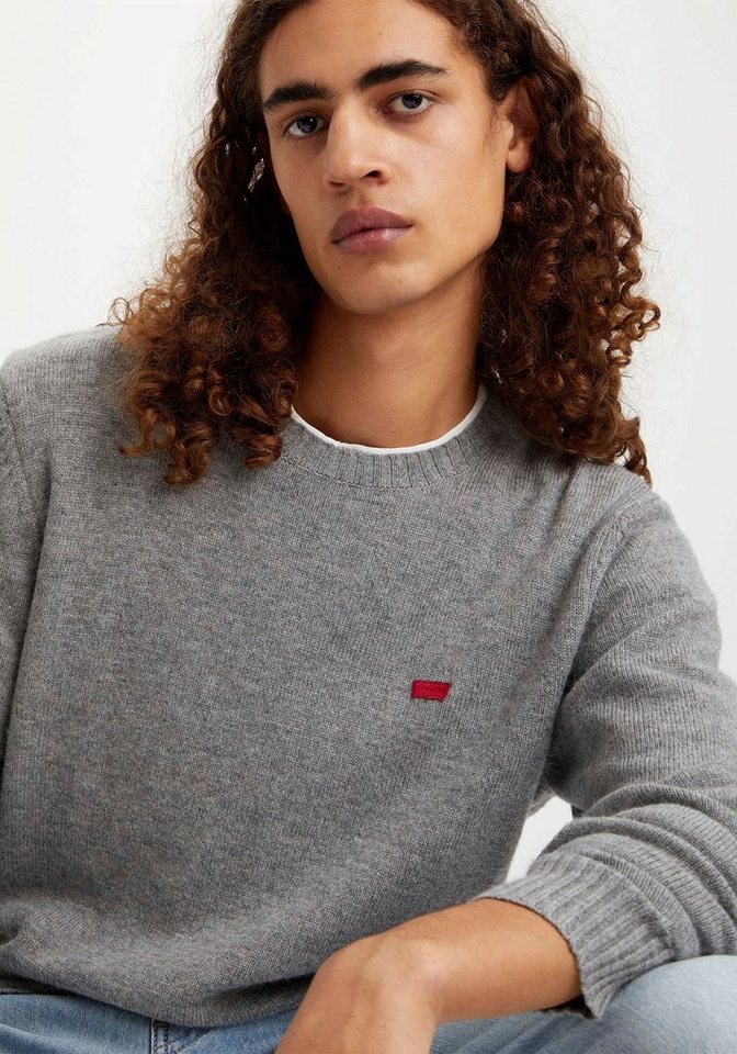 Levi's® Wollpullover ORIGINAL HM SWEATER klassische Rundhalsform – Bild 4 von 5