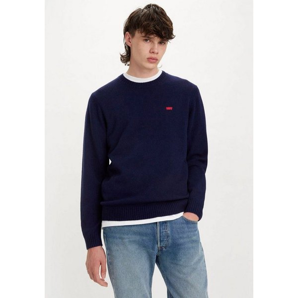 Levi's® Wollpullover ORIGINAL HM SWEATER klassische Rundhalsform