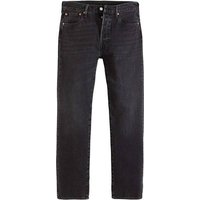 LEVIS Levi's Herren Jeans - 501 Original, Baumwoll-Denim, Länge 32, Straight Fit, Größe 36W/32L in Schwarz
