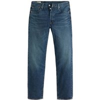 LEVIS Levi's Herren Jeans - 501 Original, Baumwoll-Denim, Länge 32, Straight Fit, Größe 34W/32L in Blau