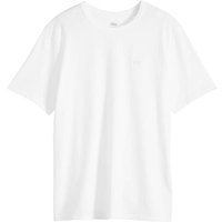 LEVIS Levi's Herren T-Shirt - Icon Tee, Rundhals, Baumwolle, einfarbig, Größe XL in Weiß