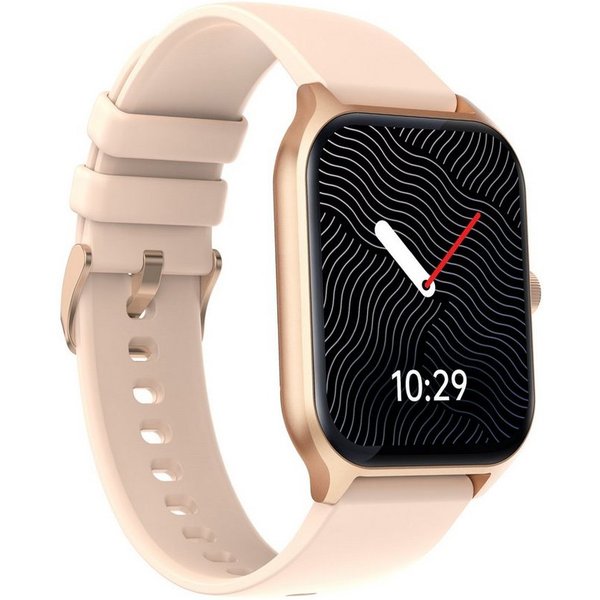 Levowatch LPro Smartwatch (5 cm/1,96 Zoll), inkl. Telefonfunktion und Musikplayer, Fitness Tracker Uhr, KI-Stimmerkennung, HD Display, Damen