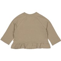 Levv Sweatshirt mit Rüschen Blume