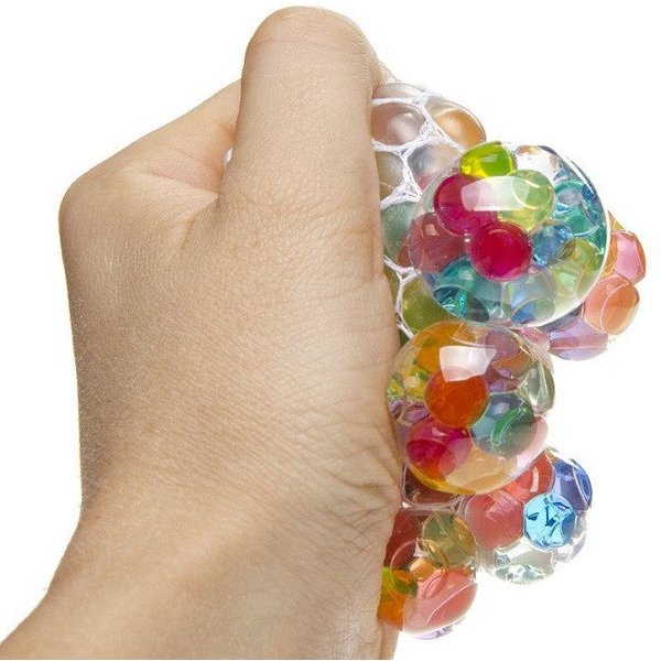 LG Designs Softball Antistressball, Ball, Bälle, Knautschball, Kinderball / QUETSCHBALL (1-St), Motorikspiel, Squishy, Mesh, Einhorn, Mitgebsel, Kindergeburtsta