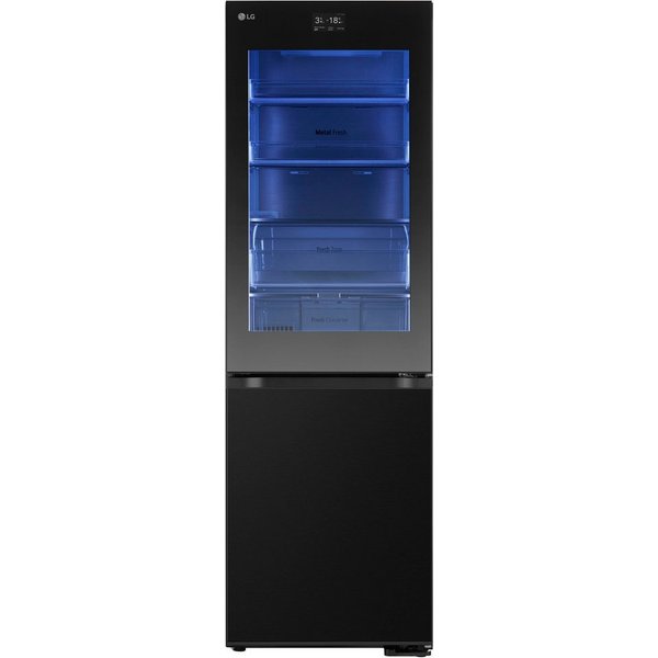 LG Kühl-/Gefrierkombination InstaView® GBG7190CEV, 186 cm hoch, 59,5 cm breit