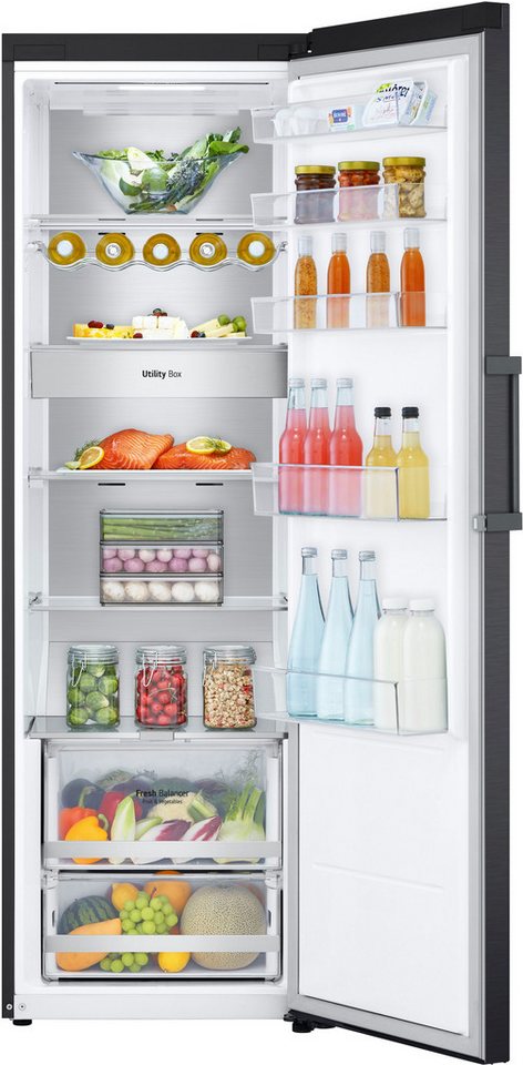LG Kühlschrank GLM71MCCSX, 186 cm hoch, 59,5 cm breit, Larder & Freezer – Bild 2 von 5