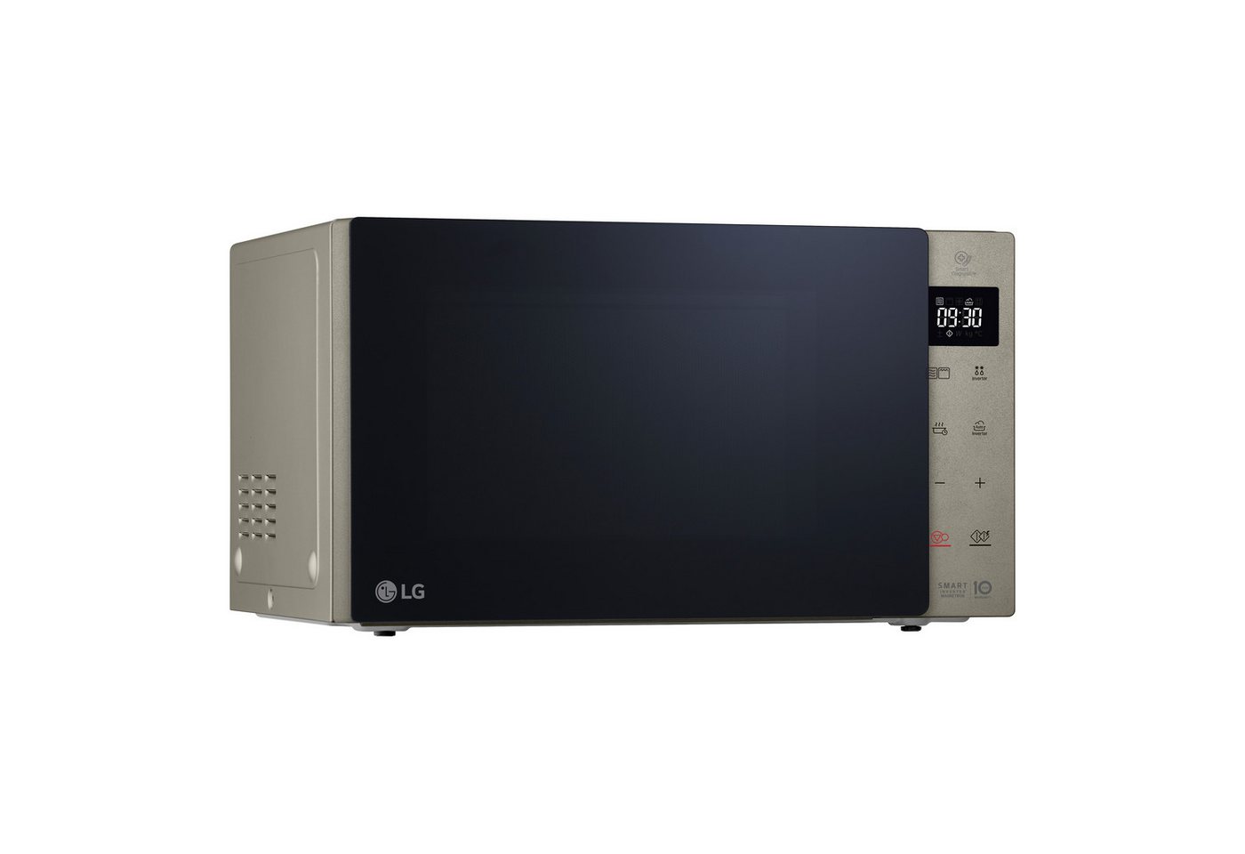 LG Mikrowelle MH 6535 NBS, (25 L, 1000 Watt) mit Quarzgrill, Smart Inverter Technologie & EasyClean, Grill, 25 l, echte Glasfront – Bild 2 von 5