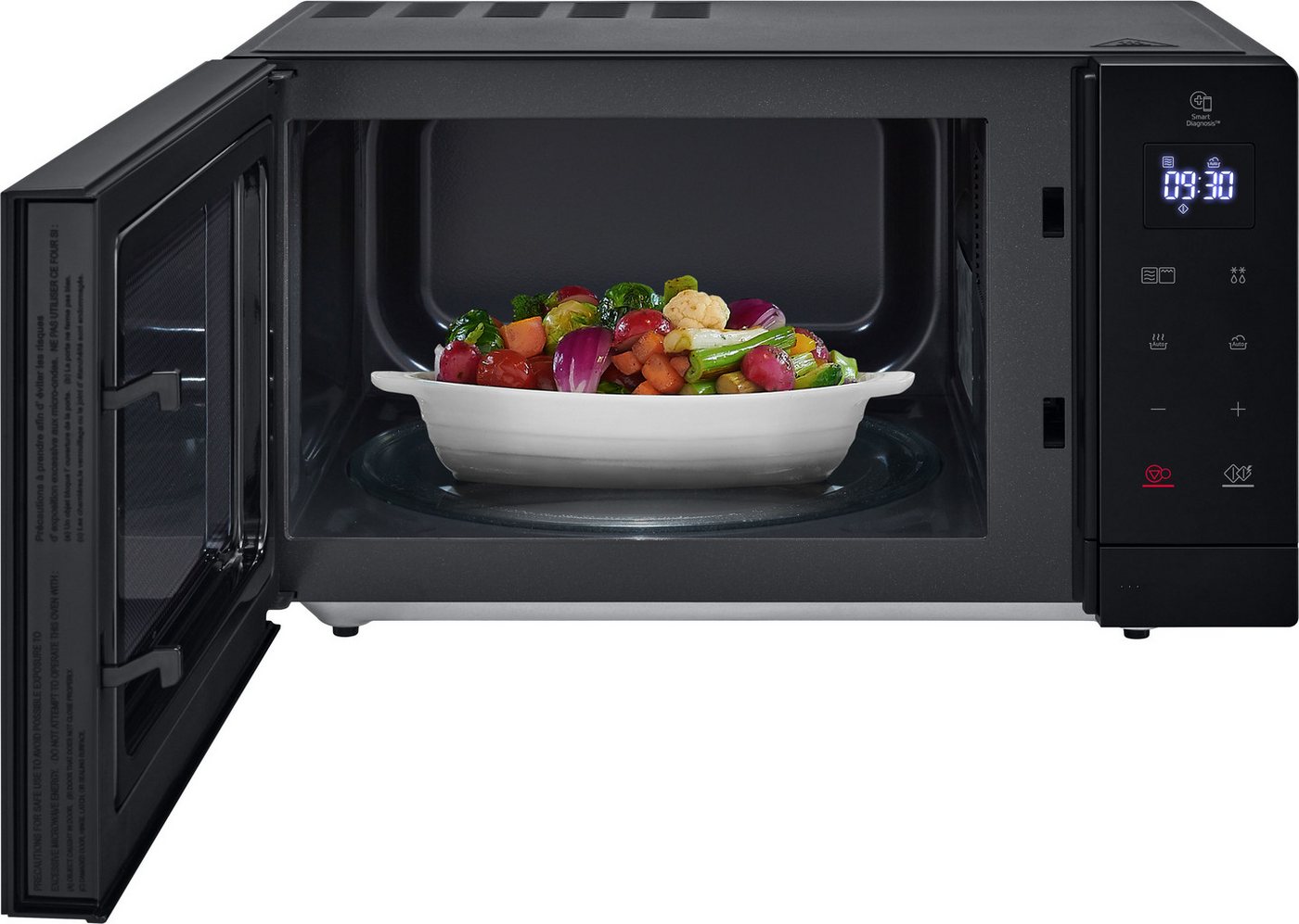 LG Mikrowelle MH7032JAS, Grill, Mikrowelle, 30 l, mit Grill – Bild 3 von 5