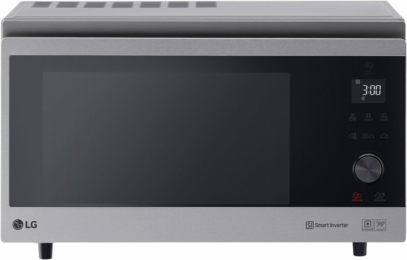 LG Mikrowelle MJ 3965 ACS, Grill, Mikrowelle, Heißluft, 39 l, 1100 Watt, Hybrid-Heißluftofen 4-in-1 – Bild 4 von 5