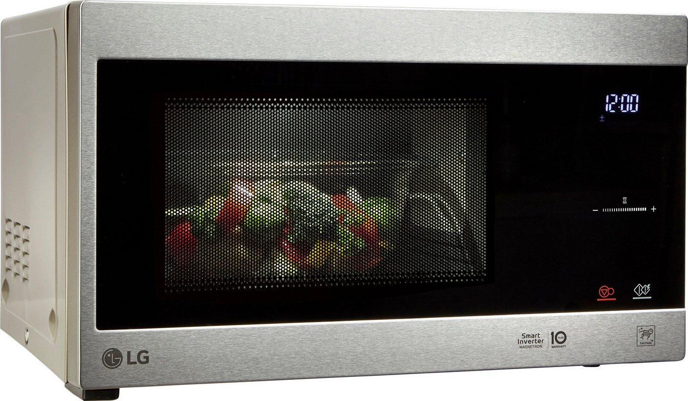 LG Mikrowelle MS 2595 CIS, Mikrowelle, 25 l, Smart Inverter Technologie, echte Glasfront – Bild 2 von 5