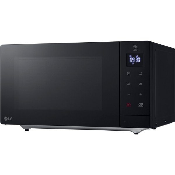 LG Mikrowelle MS3032JAS, Mikrowelle, 30 l, 30 Liter Kapazität, Leistung Mikrowelle 900 W, Schwarz