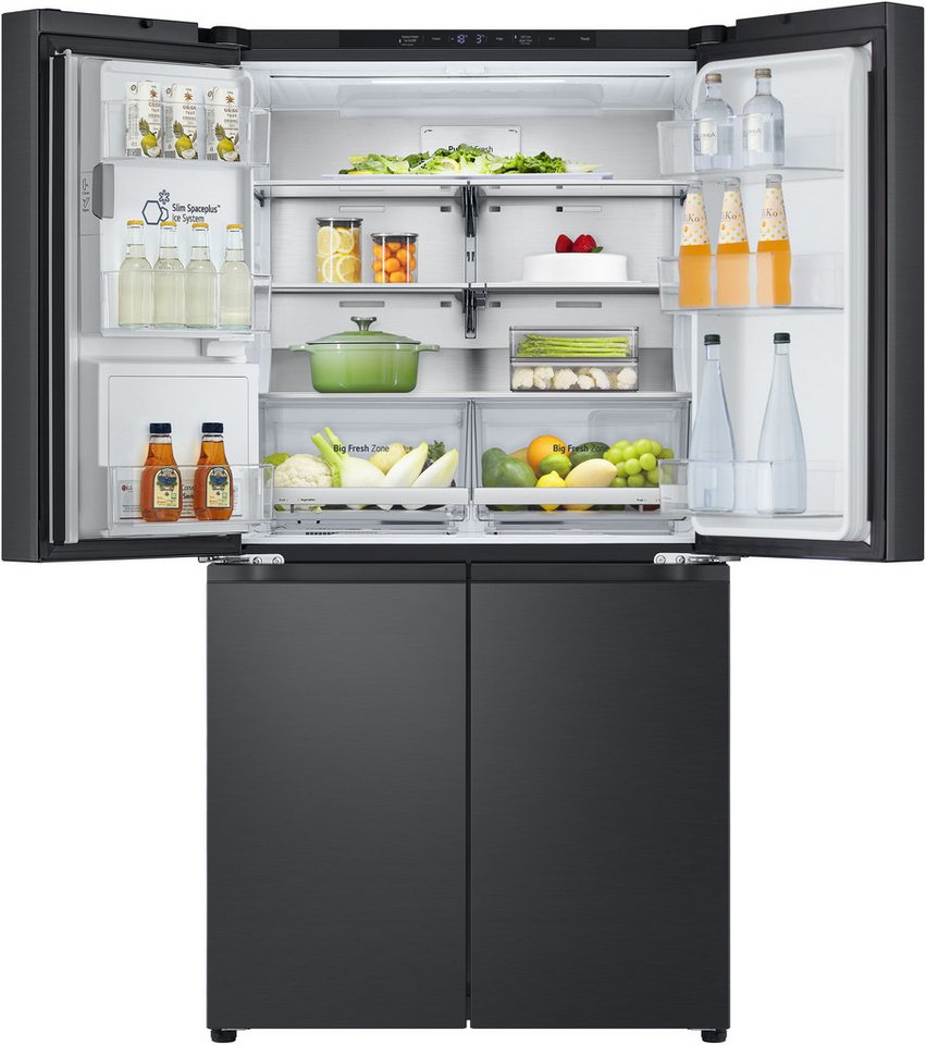 LG Multi Door L-Serie GML960EVBE, Total No Frost, Wasser- und Eisspender, LINEARCooling – Bild 4 von 5