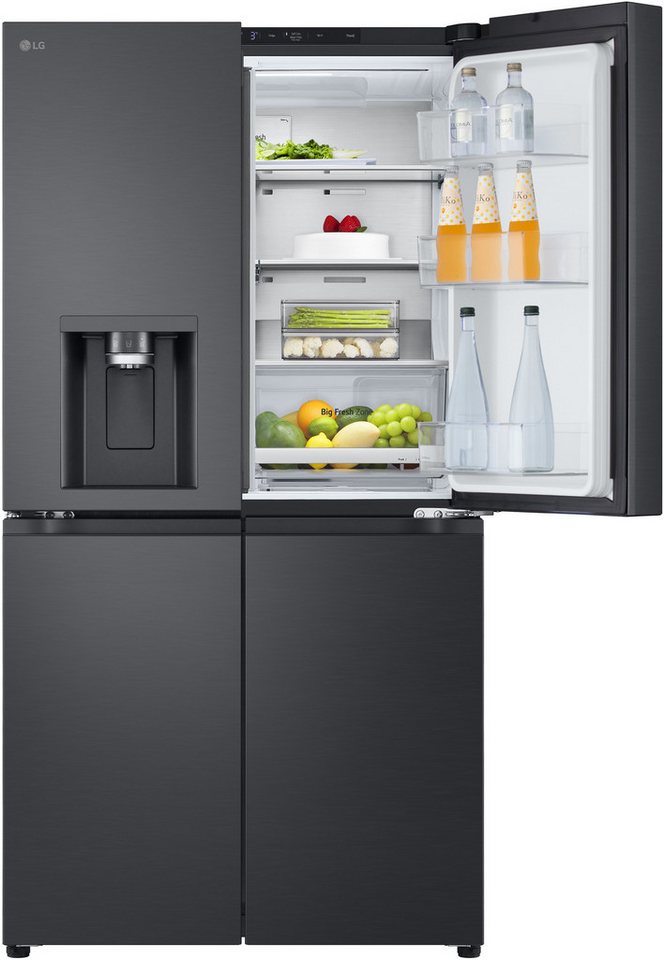 LG Multi Door L-Serie GML960EVBE, Total No Frost, Wasser- und Eisspender, LINEARCooling – Bild 5 von 5