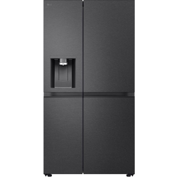 LG Side-by-Side GSLE81EPBD, 179 cm hoch, 91,3 cm breit, Wasser-/Eis-/Crushed Ice-Spender, Wassertank, Door Cooling+