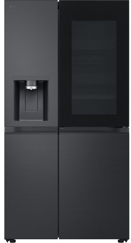 LG Side-by-Side X-Serie GSXB90EVDD, 179 cm hoch, 91,3 cm breit, InstaView®: zweimal klopfen, reinschauen! Craft Ice Eiskugeln – Bild 2 von 5