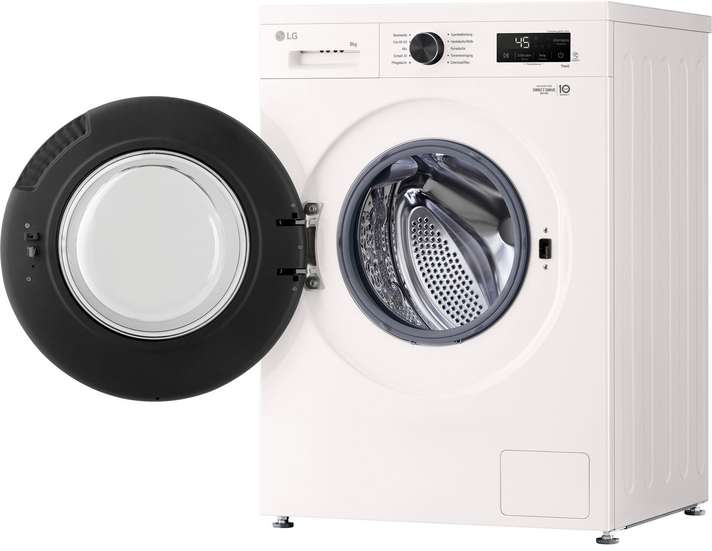 LG Waschmaschine VB F4WB308Y, 8 kg, 1400 U/min, unterbaufähig – Bild 5 von 5