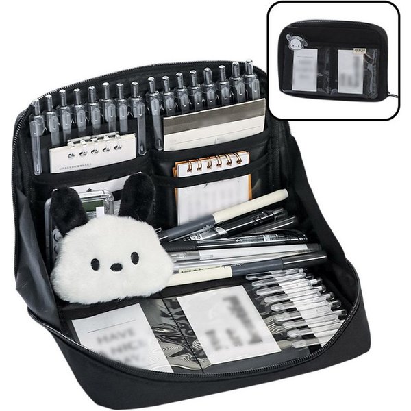 LIANNA Federmäppchen Federmäppchen Federmäppchen, Schreibwaren Schreibtisch Organizer, (Set, 1-tlg., Künstlerbedarf und kleinen Accessoires), Große Kapazität fü