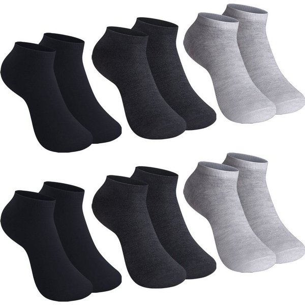 Libella Sneakersocken 2301 (12-Paar, 10/12er Pack) 10/12 Paar Sneaker Socken uni Farbe