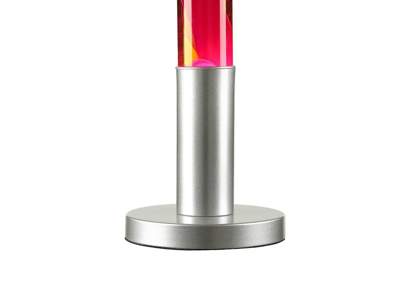 Licht-Erlebnisse Lavalampe ALAN, Tischleuchte Rot Orange Retro Groß 76cm Lampe – Bild 4 von 5