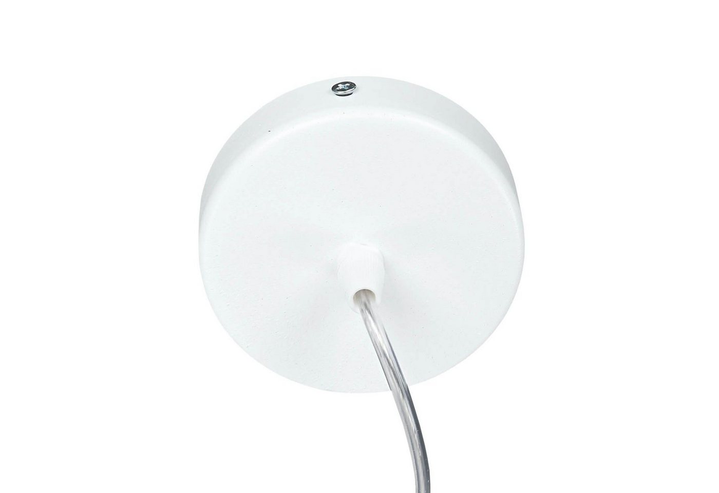 Licht-Erlebnisse Pendelleuchte HELSINKI, ohne Leuchtmittel, Stoffschirm Beige Gold Ø 50 cm groß E27 Modern Hängelampe Esszimmer – Bild 4 von 5