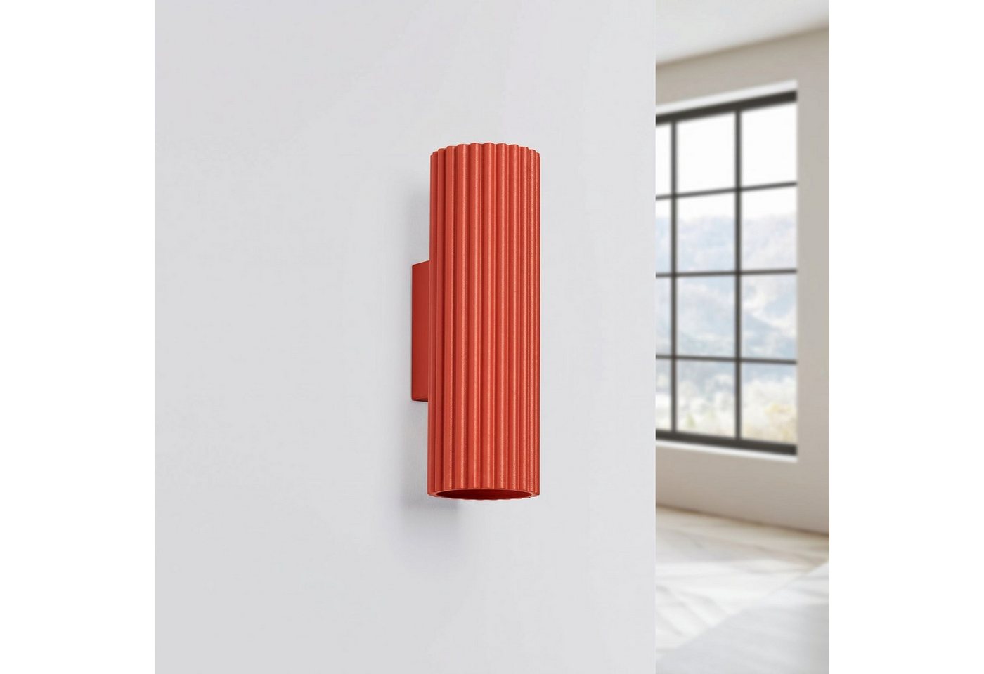 Licht-Erlebnisse Wandleuchte BERTA, ohne Leuchtmittel, GU10 Up Down 20 cm hoch 2-flammig Modern Wandleuchte – Bild 2 von 5