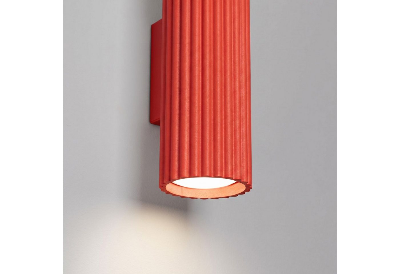 Licht-Erlebnisse Wandleuchte BERTA, ohne Leuchtmittel, GU10 Up Down 20 cm hoch 2-flammig Modern Wandleuchte – Bild 4 von 5