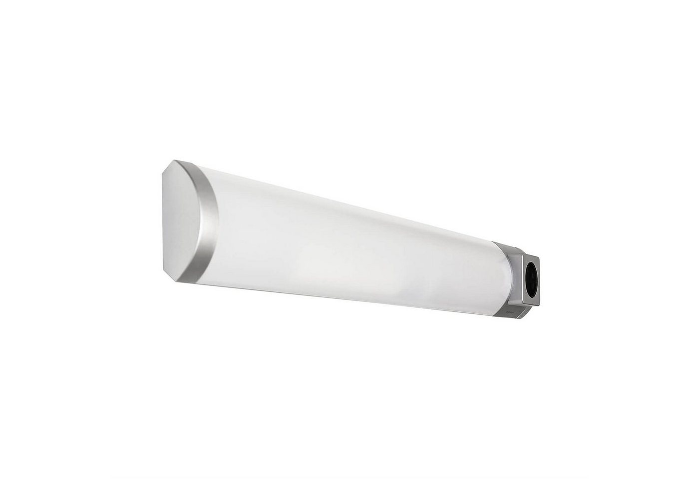 Licht-Erlebnisse Wandleuchte SOFT, LED fest integriert, Warmweiß, LED Wandlampe mit Steckdose Unterbauleuchte Bad Küche Lampe – Bild 4 von 5